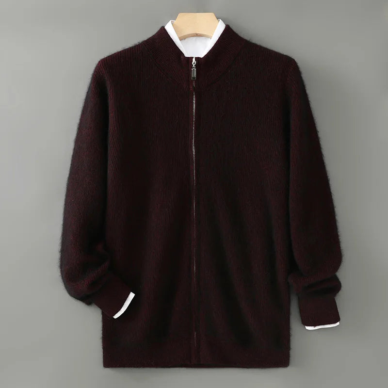 Arden Cashmere Zip Sweater