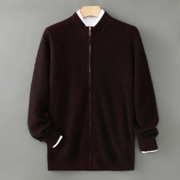 Arden Cashmere Zip Sweater