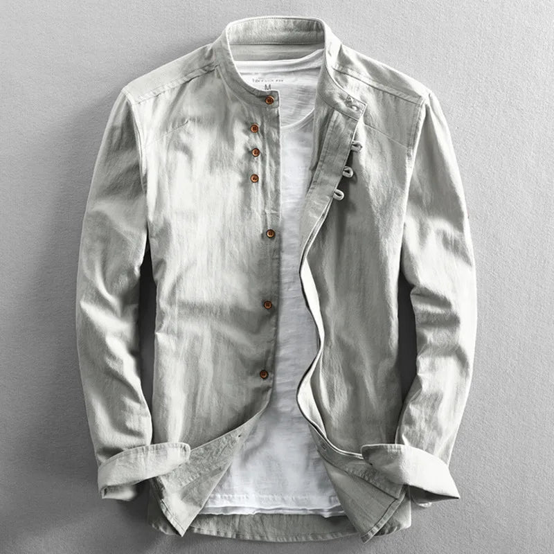 Midtown Cotton Linen Shirt