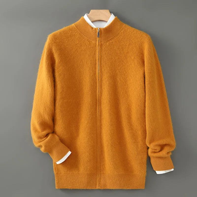 Arden Cashmere Zip Sweater