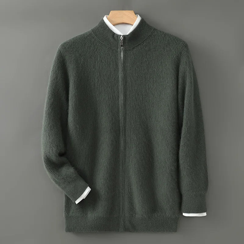 Arden Cashmere Zip Sweater