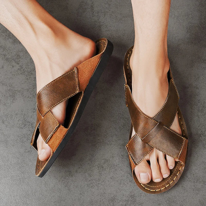 Weekender Leather Sandals