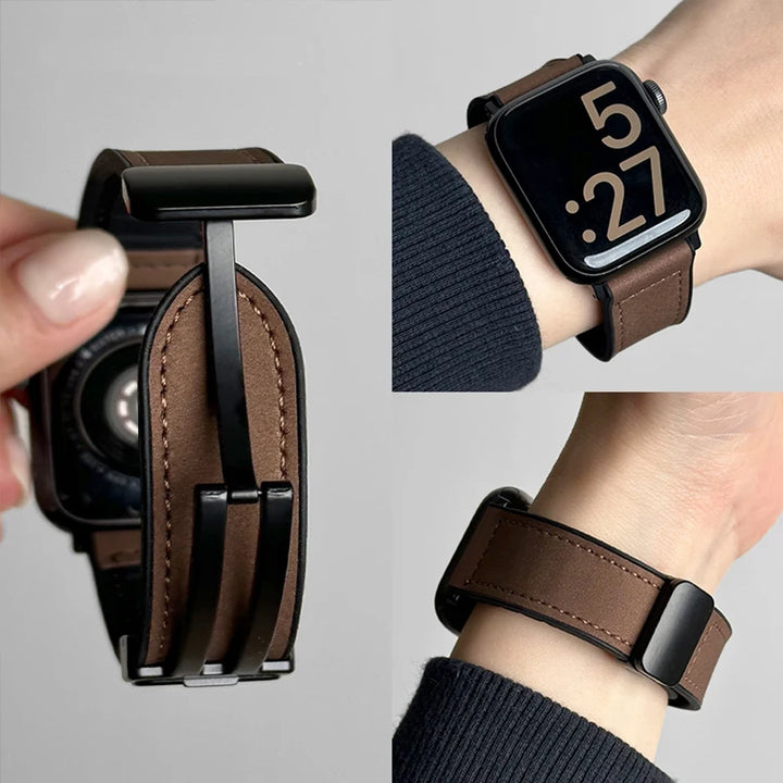 Horizon Leather Apple Watch Band