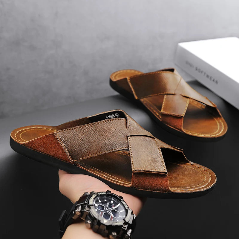 Weekender Leather Sandals