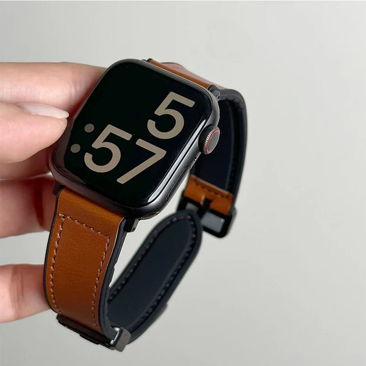 Horizon Leather Apple Watch Band