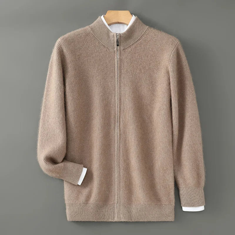 Arden Cashmere Zip Sweater