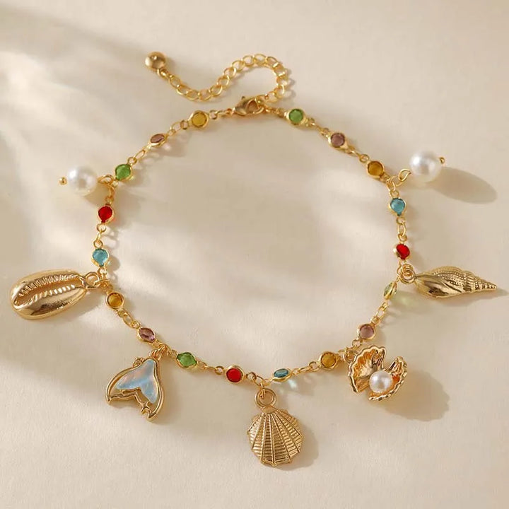 Siren's Treasure Stainless Steel Bracelet