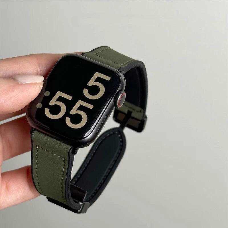 Horizon Leather Apple Watch Band