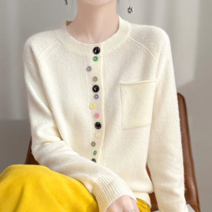 Everly Wool Cardigan