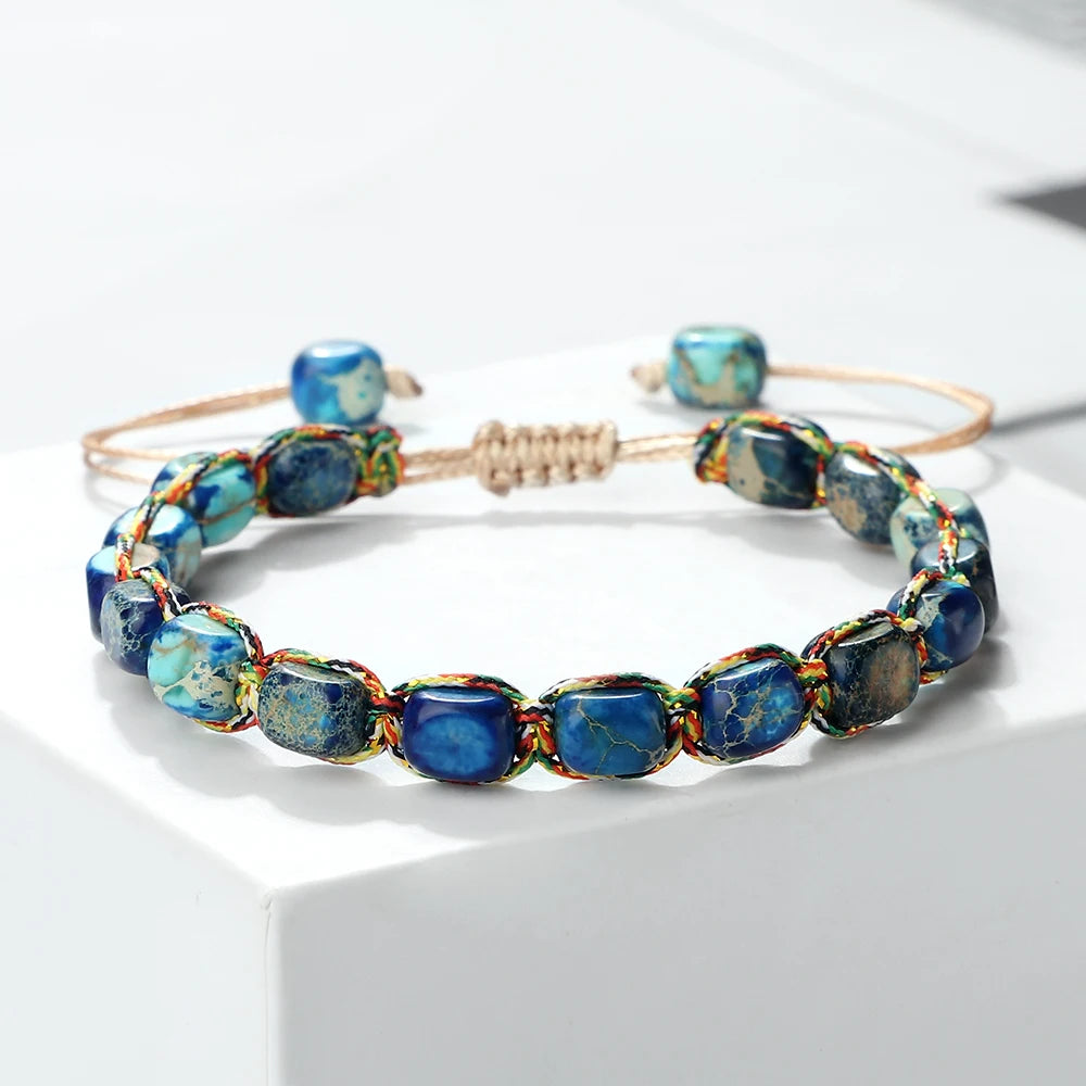hand made stone bracelet