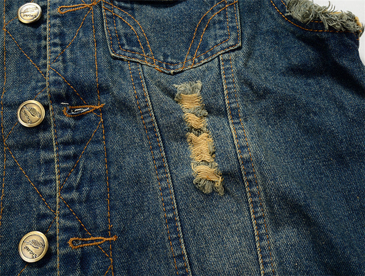 Bronco Jack Denim Vest