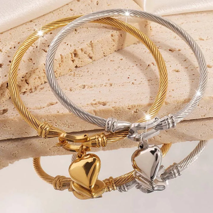 Lustre Heart Bracelet