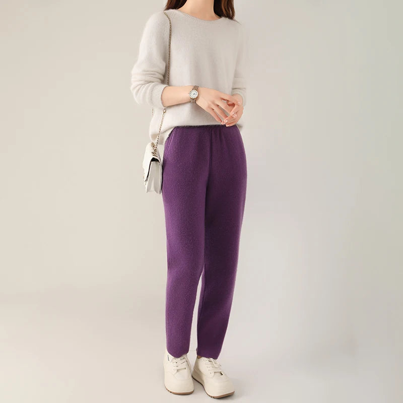 Veloura Wool Pants