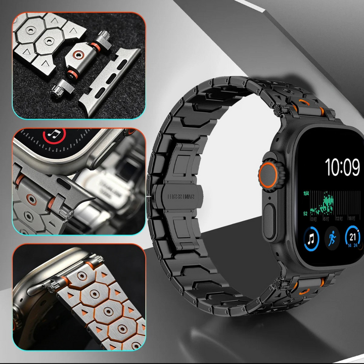 MechLine Stainless Steel Apple Watch Band